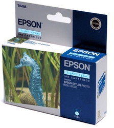 Epson T0485 Light Cyan 13ml pro Stylus Photo R200,R300,R320,R340,RX500,RX600,RX620,RX640 - originální