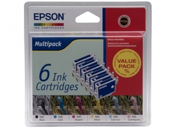 Epson T0487 Multipack pro Stylus Photo R200,R300,R320,R340,RX500,RX600,RX620,RX640 - originální