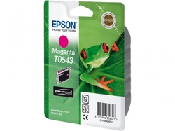 Epson T0543 Magenta Ultra Chrome Hi-Gloss 13ml pro Stylus Photo R800/R1800 - originální