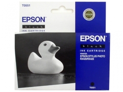 Epson T0551 Black 8ml pro Stylus Photo R240/R245/RX420/RX425/RX520 - originální