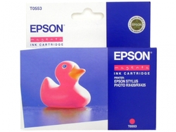 Epson T0553 Magenta 8ml pro Stylus Photo R240/R245/RX420/RX425/RX520 - originální