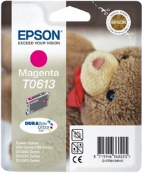 Epson T0613 Magenta 8ml pro Stylus D68/D88/DX3850/DX4850 - originální