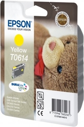 Epson T0614 Yellow 8ml pro Stylus D68/D88/DX3850/DX4850 - originální