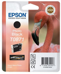 Epson T0871 Black Photo Ultra Gloss High-Gloss 2 pro Stylus Photo R1900 - originální