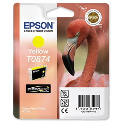 Epson T0874 Yellow Ultra Gloss High-Gloss 2 pro Stylus Photo R1900 - originální