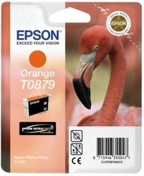 Epson T0879 Orange Ultra Gloss High-Gloss 2 pro Stylus Photo R1900 - originální