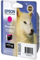 Epson T0963 Inkoustová Vivid Magenta ULTRACHROME K3 pro Stylus Photo R2880 - originální