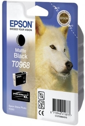 Epson T0968 Inkoustová Matte Black ULTRACHROME K3 pro Stylus Photo R2880 - originální