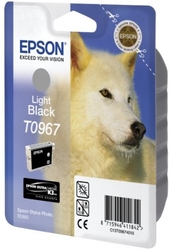 Epson T0969 Inkoustová Light Light Black ULTRACHROME K3 pro Stylus Photo R2880 - originální