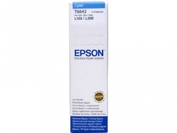 Epson T6642 Cyan, azurová 