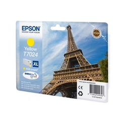 Epson T7024 XL Yellow, až 2000 stran, pro série WP4000/4500 (WP-4015,WP-4025,WP-4515,WP-4525,WP-4535,WP-4545) - originální