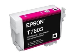 Epson T7603 Vivid Magenta, jasná purpurová - originální