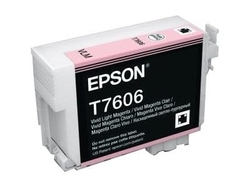 Epson T7606 Vivid Light Magenta, jasná světle purpurová - originální