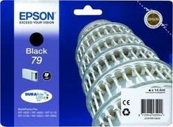 Epson T7911 Black, 14ml, pro série WF-5110DW,WF-5190DW,WF-5620DWF,WF-5690DWF - originální