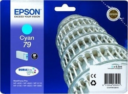 Epson T7912 Cyan, 6,5ml, pro série WF-5110DW,WF-5190DW,WF-5620DWF,WF-5690DWF - originální