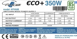 Eurocase Eco+ 350W 85+