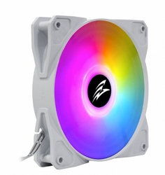 EVOLVEO 12FSW, ARGB, bílý rám, ventilátor 120mm, slave