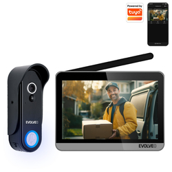 EVOLVEO DoorPhone W7 stříbrný monitor
