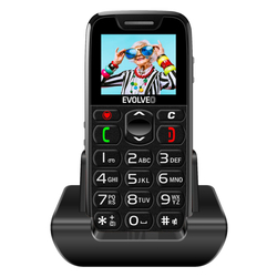 EVOLVEO EasyPhone černý