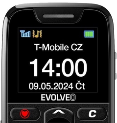 EVOLVEO EasyPhone černý