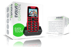 EVOLVEO EasyPhone červený