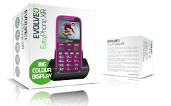 EVOLVEO EasyPhone XR růžový