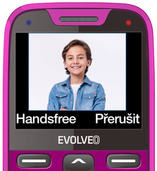 EVOLVEO EasyPhone XR růžový