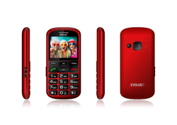 EVOLVEO EasyPhone XS červený