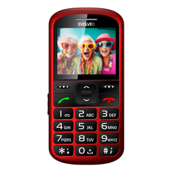 EVOLVEO EasyPhone XS červený
