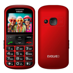 EVOLVEO EasyPhone XS červený