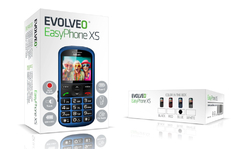 EVOLVEO EasyPhone XS modrý