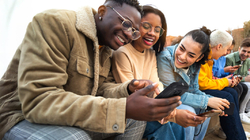 EVOLVEO MaxPhone A1, tlačítkový Dual SIM telefon, černý