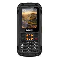 EVOLVEO StrongPhone Q1 černo-oranžový