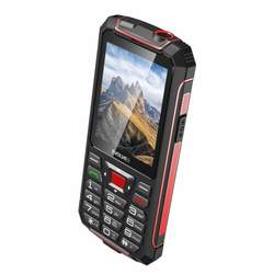EVOLVEO StrongPhone W4, černo-červená