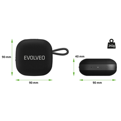 EVOLVEO TopSound, bezdrátový vodotěsný bluetooth