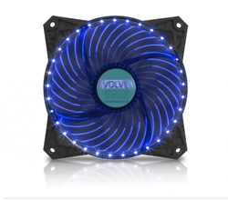 EVOLVEO ventilátor 120mm, LED 33 bodů, modrý 