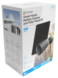 EZVIZ IP kamera EB3 4G kit/ bullet/ 4G/LTE/ 3Mpix/ krytí IP65/ objektiv 2,8 mm/ H.265/ IR až 15m/ šedá + solární panel C