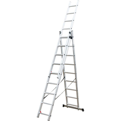 Fieldmann FZZ 4309 Trojdílný žebřík 3x9 