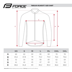 FORCE bunda WINDPRO neprofuk fluo-černá vel.3XL