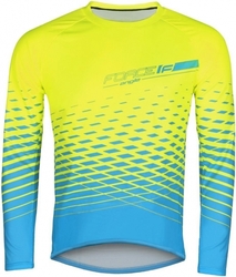 Force dres ANGLE fluo-modrý vel.XL