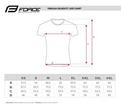 Force dres MTB ANGLE modro-červený vel.XL
