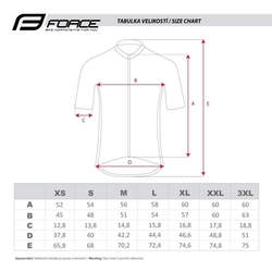 Force dres PURE modrý vel.XL