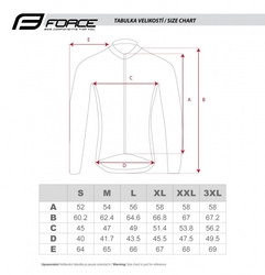 Force dres PURE petrolejový vel.3XL