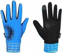 FORCE EXTRA jaro-podzim rukavice, modré vel.XL