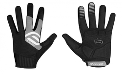 FORCE MTB POWER rukavice, černo-šedé vel.L