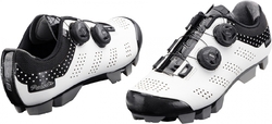 FORCE tretry MTB POINTS LADY, bílo-černé vel.38