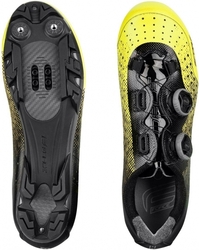 FORCE tretry MTB SCORE, fluo-černé vel.36