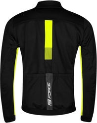 FORCE zimní bunda FROST softshell černo-fluo vel.L