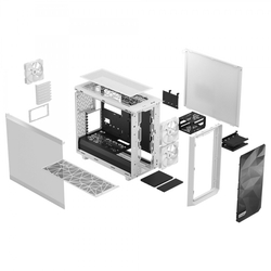 Fractal Design Meshify 2 Lite - White TG Clear Tint