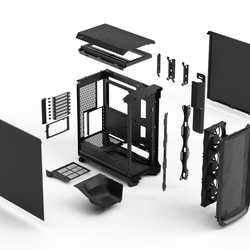 Fractal Design Meshify 3 Black Solid